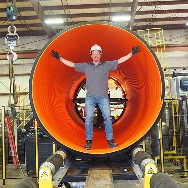 Linea ondulata alto Ring Stiffness SN8 SN20 3000mm dell'estrusione del tubo delle acque luride