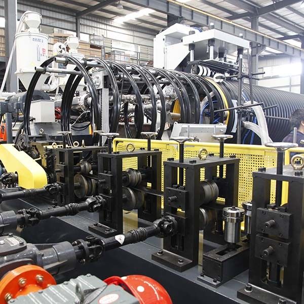 Linea ondulata alto Ring Stiffness SN8 SN20 3000mm dell'estrusione del tubo delle acque luride