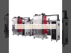 Macchina per rivestimento sottovuoto SUS304 con spessore del rivestimento di 0,1-5μm e frequenza di 50Hz per evaporazione di alluminio