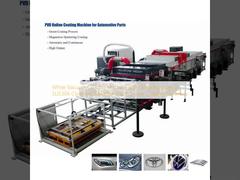 Macchina per rivestimento sottovuoto bianca con frequenza 50Hz, materiale camera SUS304 e spessore rivestimento 0,1-5μm